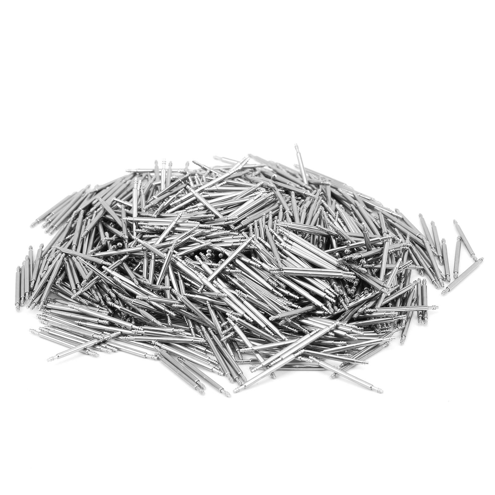 2000Pcs Stainless Steel Spring Bars 1.5mm Thick 20mm, Watch Band Strap Link Pins Repair Tool Kit for Traditional & Smart Watches - Perfect for Watch Repair, DIY Projects and Watch Accessories Replacement