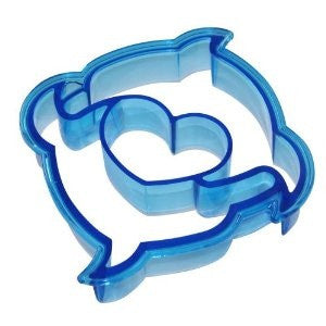 Dolphin Sandwich Cutter for Kids - Fun & Easy Lunchbox Food Shaper - Perfect for School Lunches, Picnics, and Parties