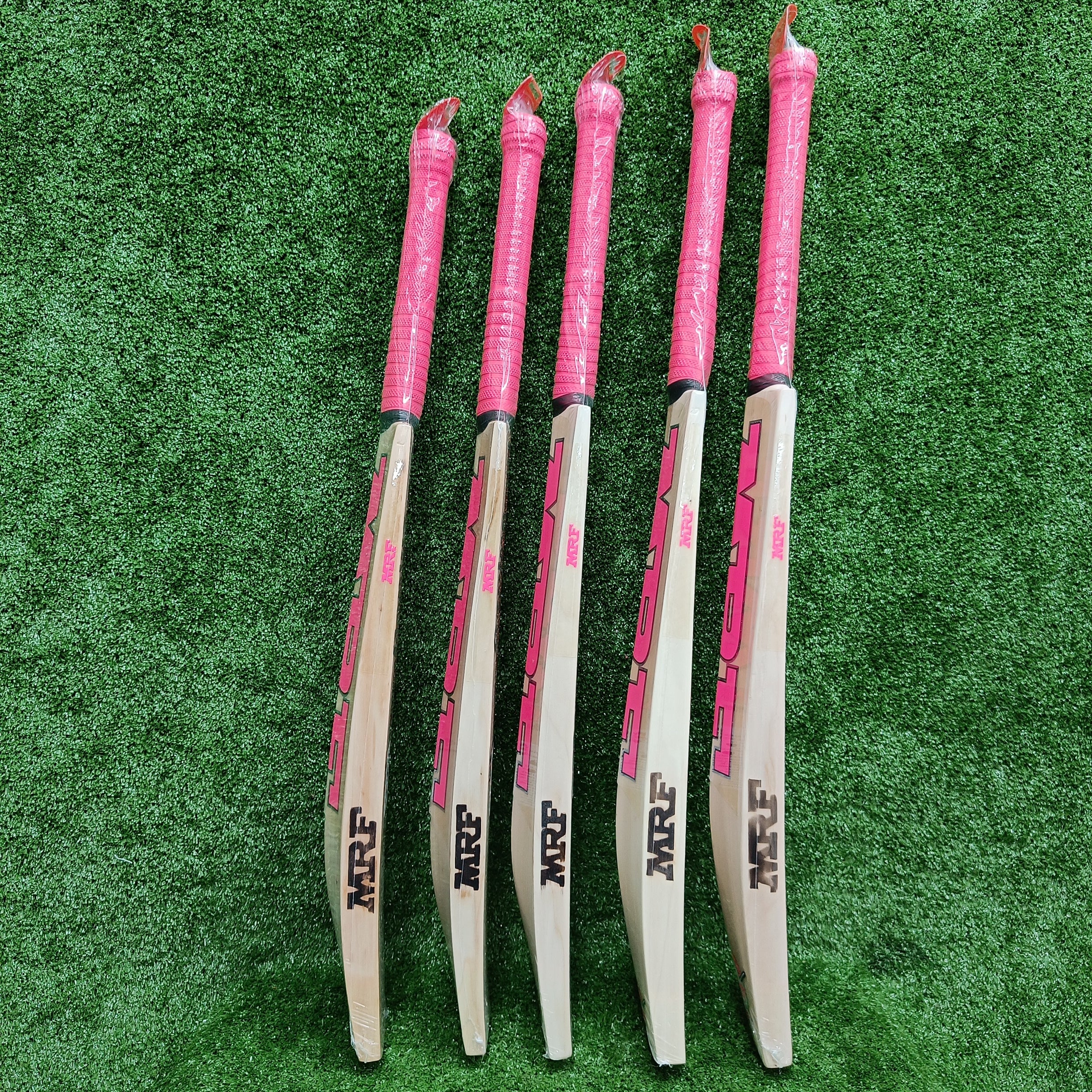 MRF Pink Edition Junior/Youth English Willow Cricket Bat - Lightweight & Durable for Kids & Teens - Perfect for Practice, Matches & Training Sessions