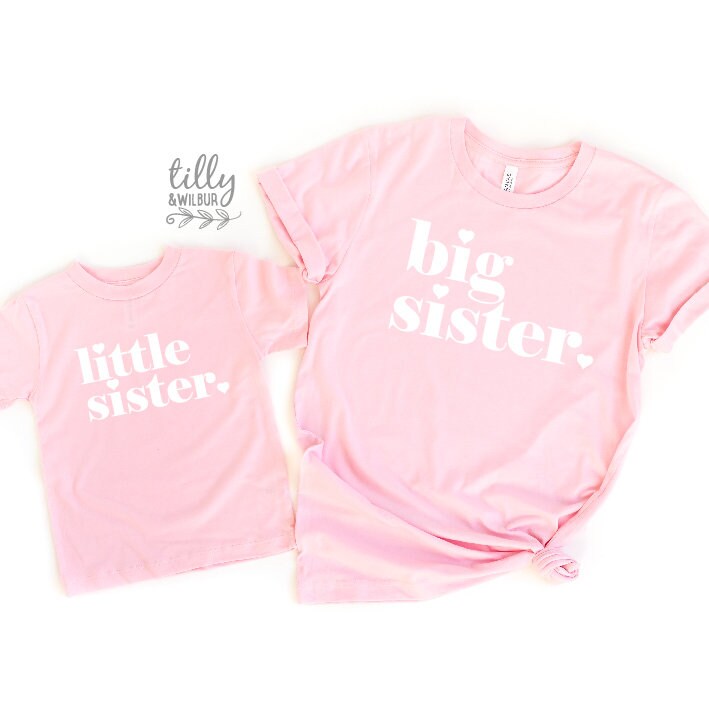 Big Sister Little Sister Matching Outfits - Cute Coordinating Sister Sets for Photos, Holidays & Family Events