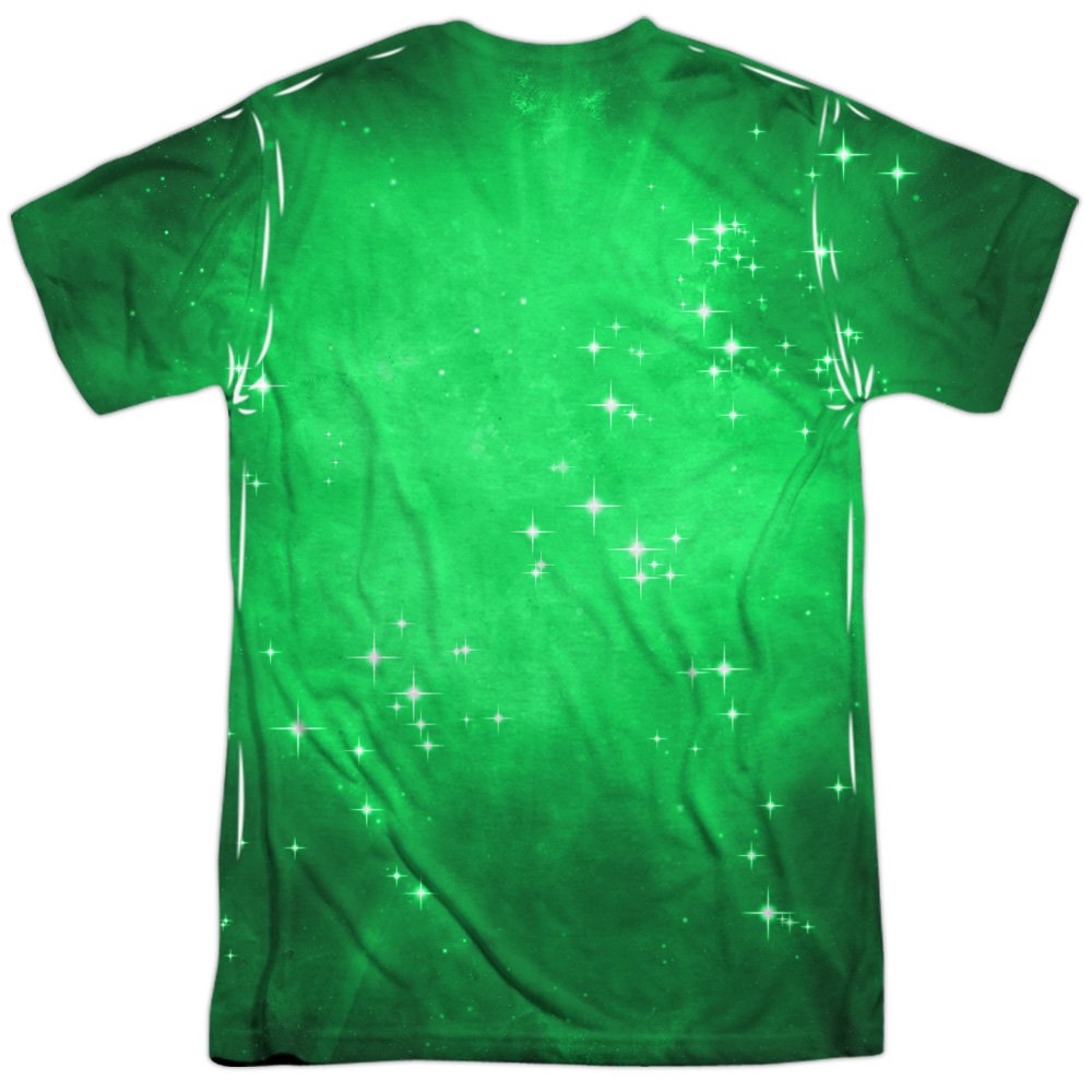 Green Lantern Logo All-Over Print Sports T-Shirt for Men & Women - Breathable Performance Fabric for Gym, Running & Casual Wear - Small Size