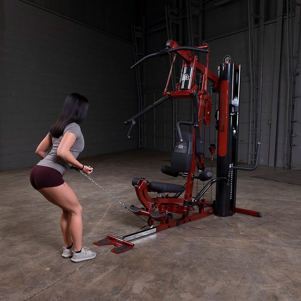 Body Solid G6BR Biangular Single Stack Home Gym - Strength Training Equipment for Full-Body Workouts at Home | Perfect for Home Gyms, Personal Training & Small Spaces