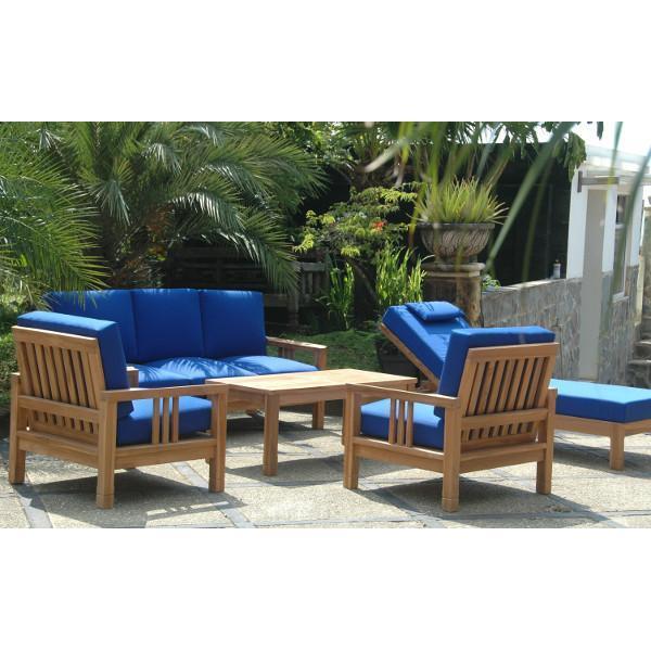 SouthBay 6-Piece Deep Seating Outdoor Patio Conversation Set - Perfect for Backyard, Garden, and Poolside Relaxation