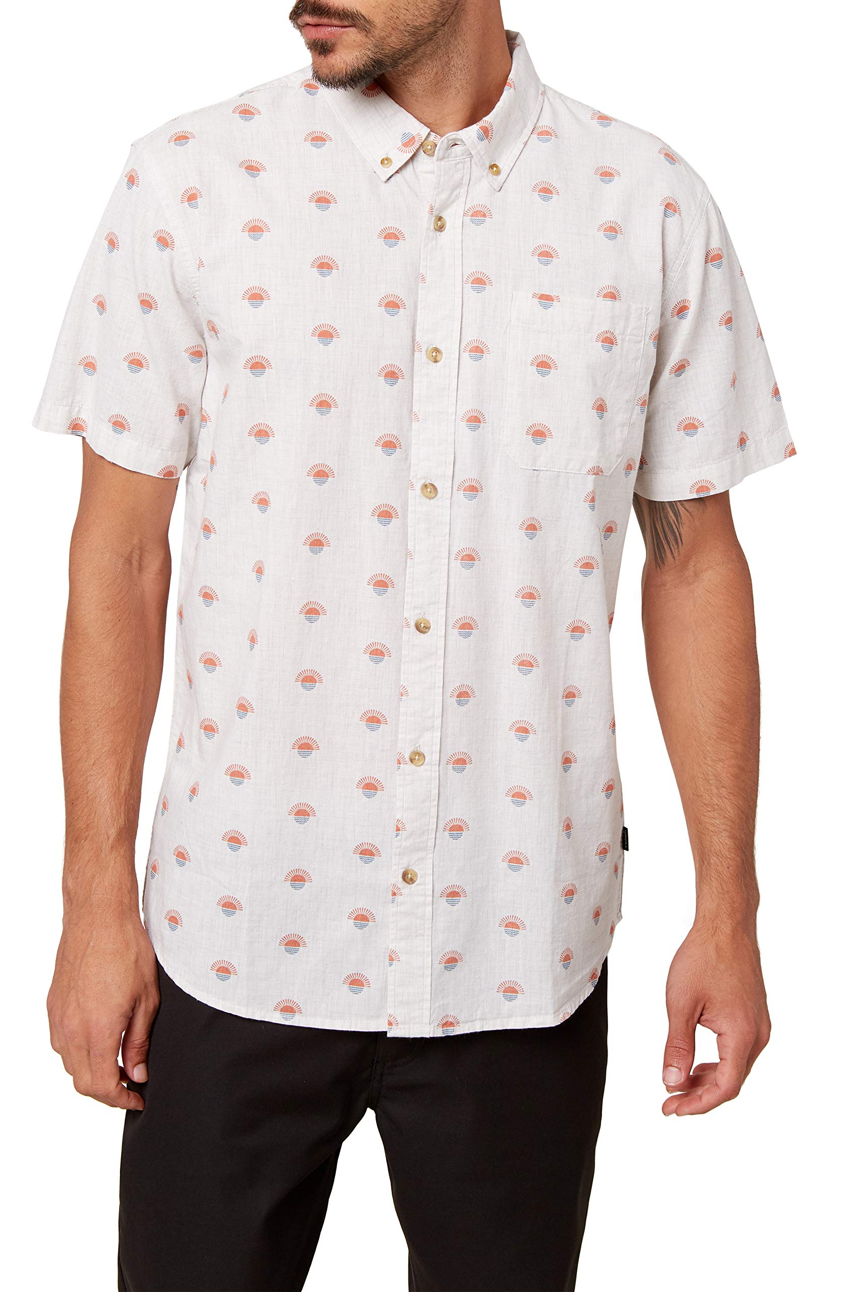 O'NEILL Men's Soft Comfortable T-Shirt for Casual Wear & Outdoor Activities - Breathable Cotton Fabric for All-Day Comfort