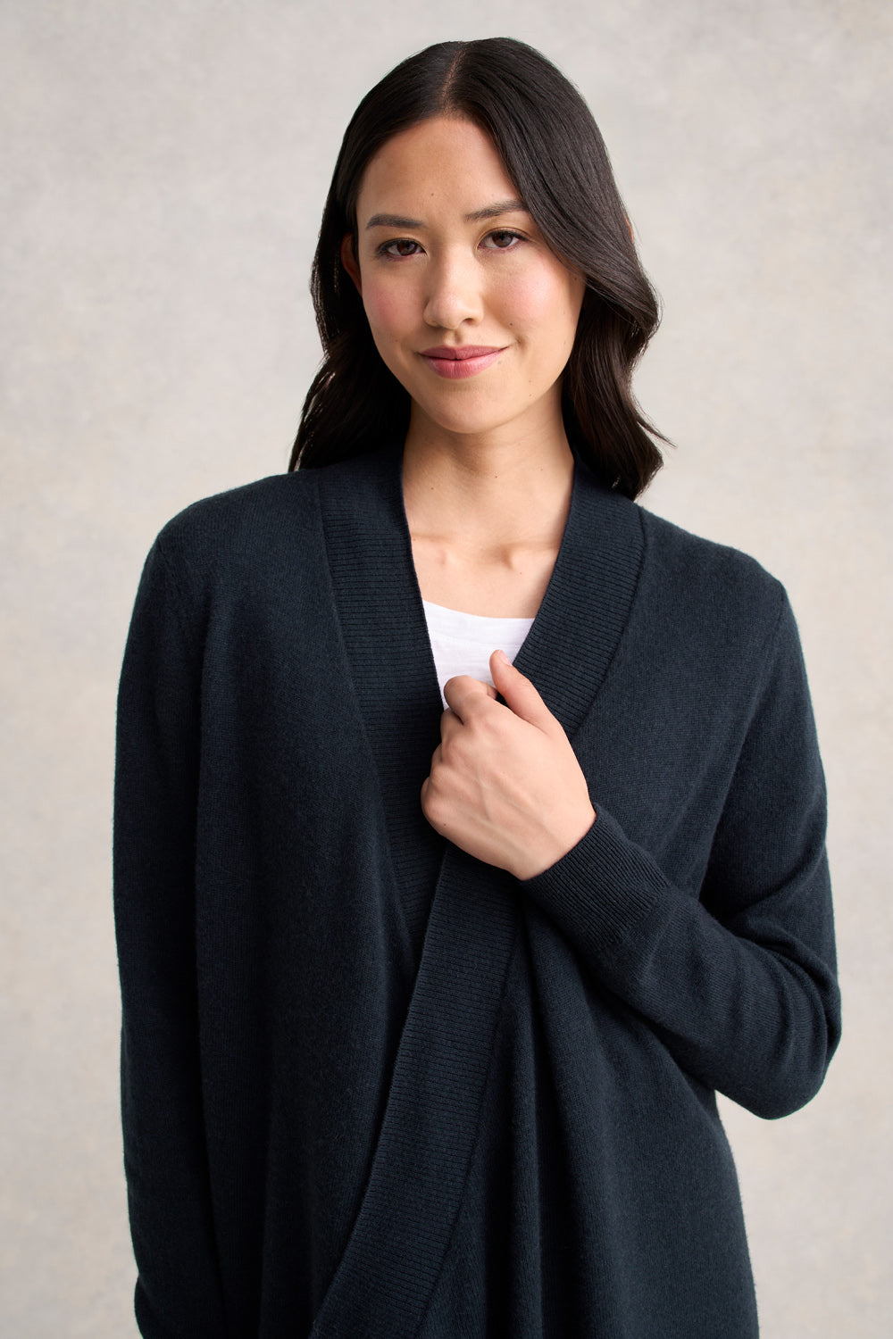 Luxury Wool Cashmere Cardigan for Women - Soft & Warm Winter Sweater - Perfect for Office, Travel & Casual Outfits