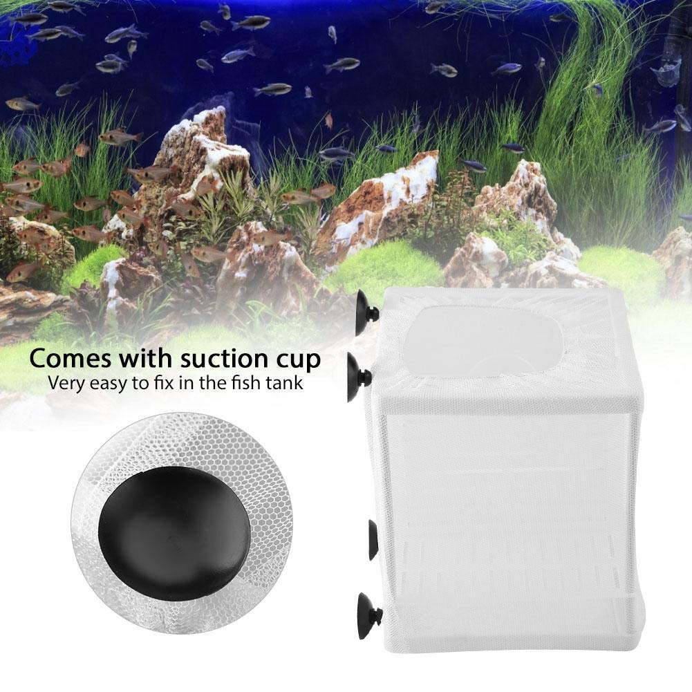 Multifunctional Fish Breeding Box & Isolation Mesh Incubator for Aquarium Fish - Perfect for Safe Breeding, Fry Protection, and Tank Separation