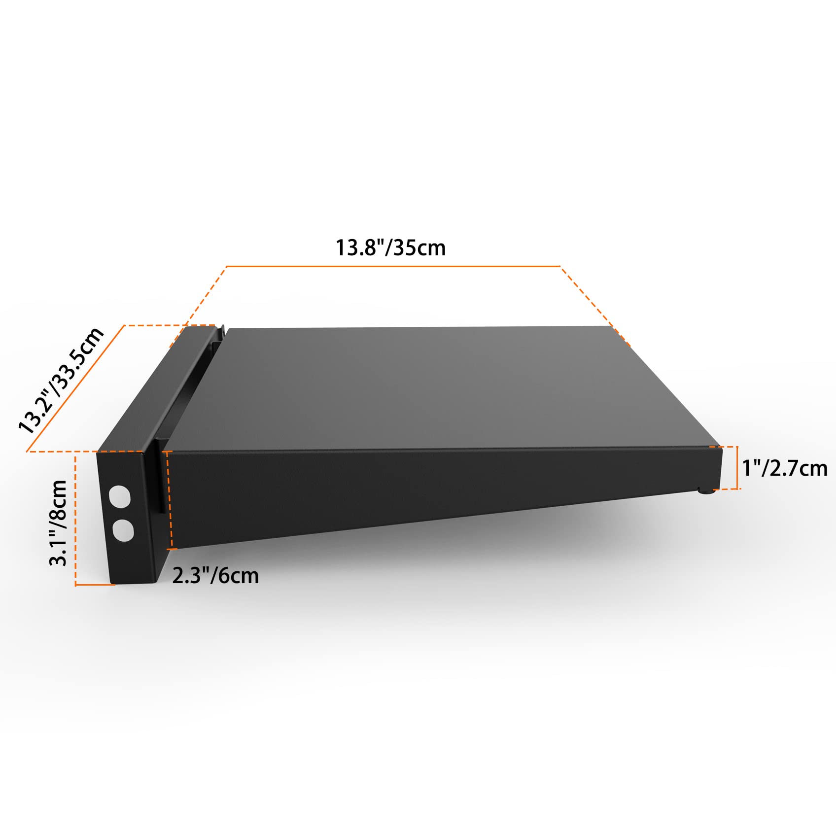 OnlyFire Electric Smoker Side Shelf for Masterbuilt 30'' & 40'' Digital Electric Smokers - Extra Cooking Space Accessory | Perfect for Grilling, Smoking & Outdoor BBQ (Black)