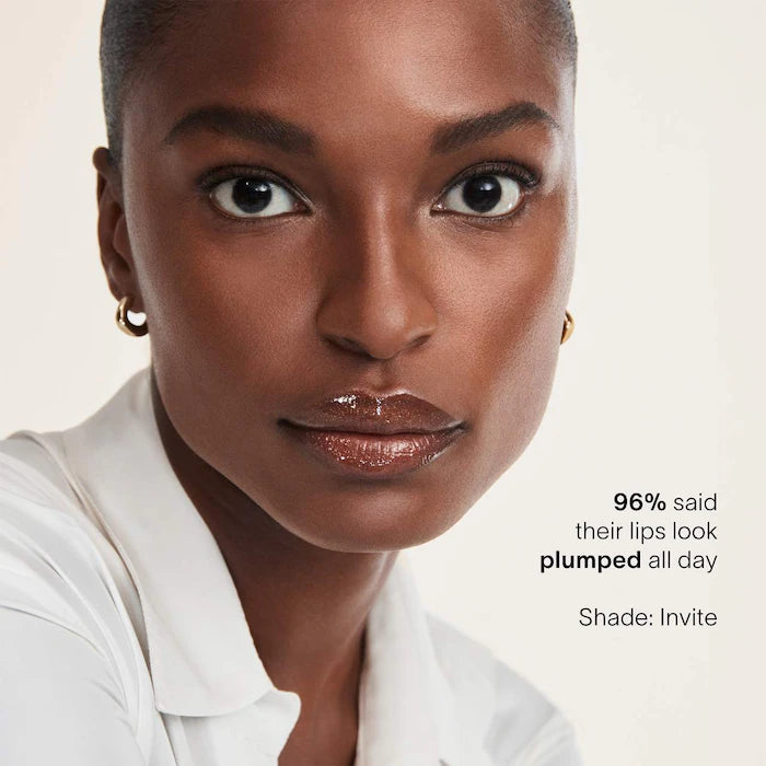 Hourglass Phantom Volumizing Glossy Lip Balm - Hydrating Plumping Lip Gloss for Full Lips, Shine & Moisture | Perfect for Day & Night Wear, Special Occasions & Everyday Glam