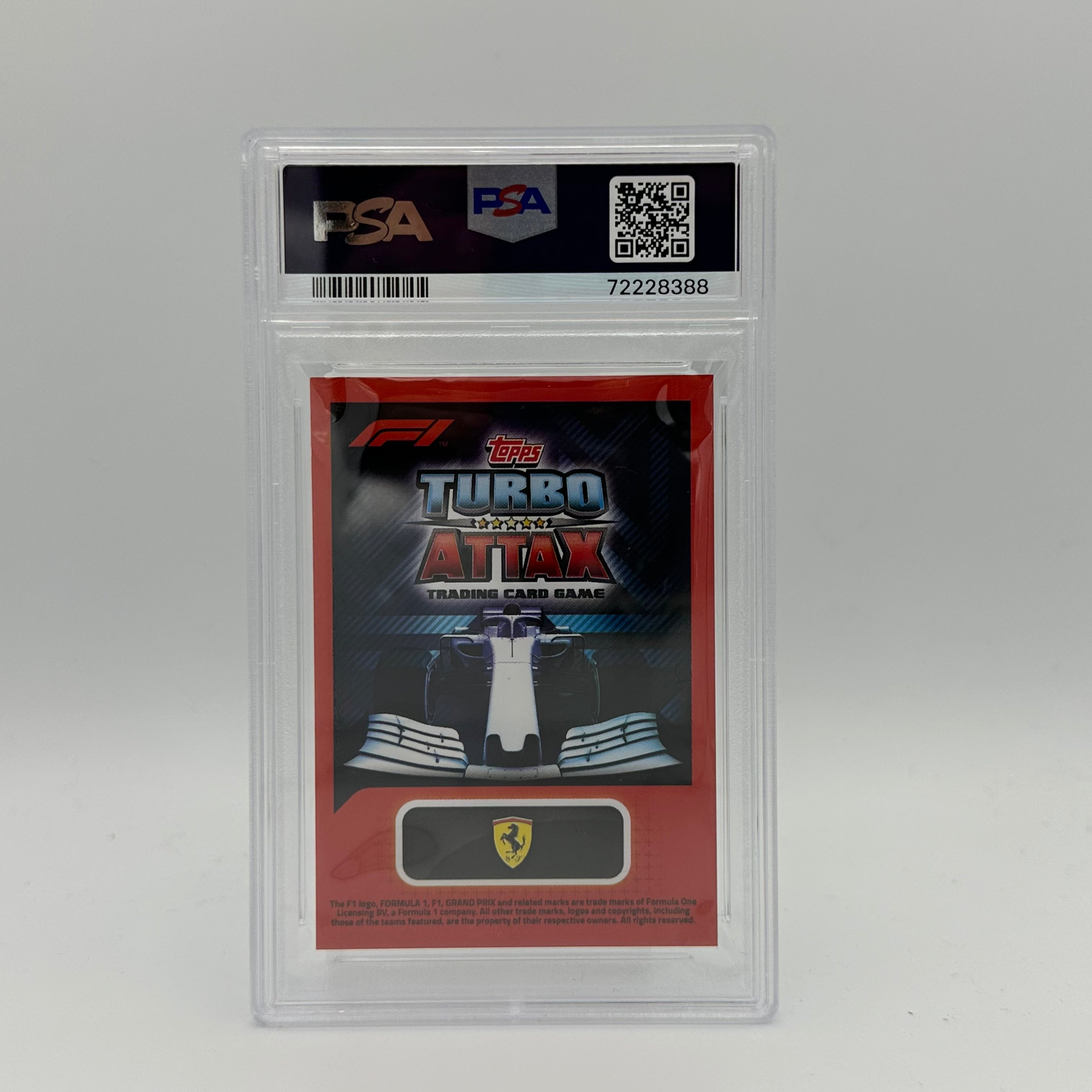 PSA 8 Graded CHARLES LECLERC #LE3B Limited Edition Bronze Trading Card - Perfect for F1 Collectors & Motorsport Memorabilia Enthusiasts