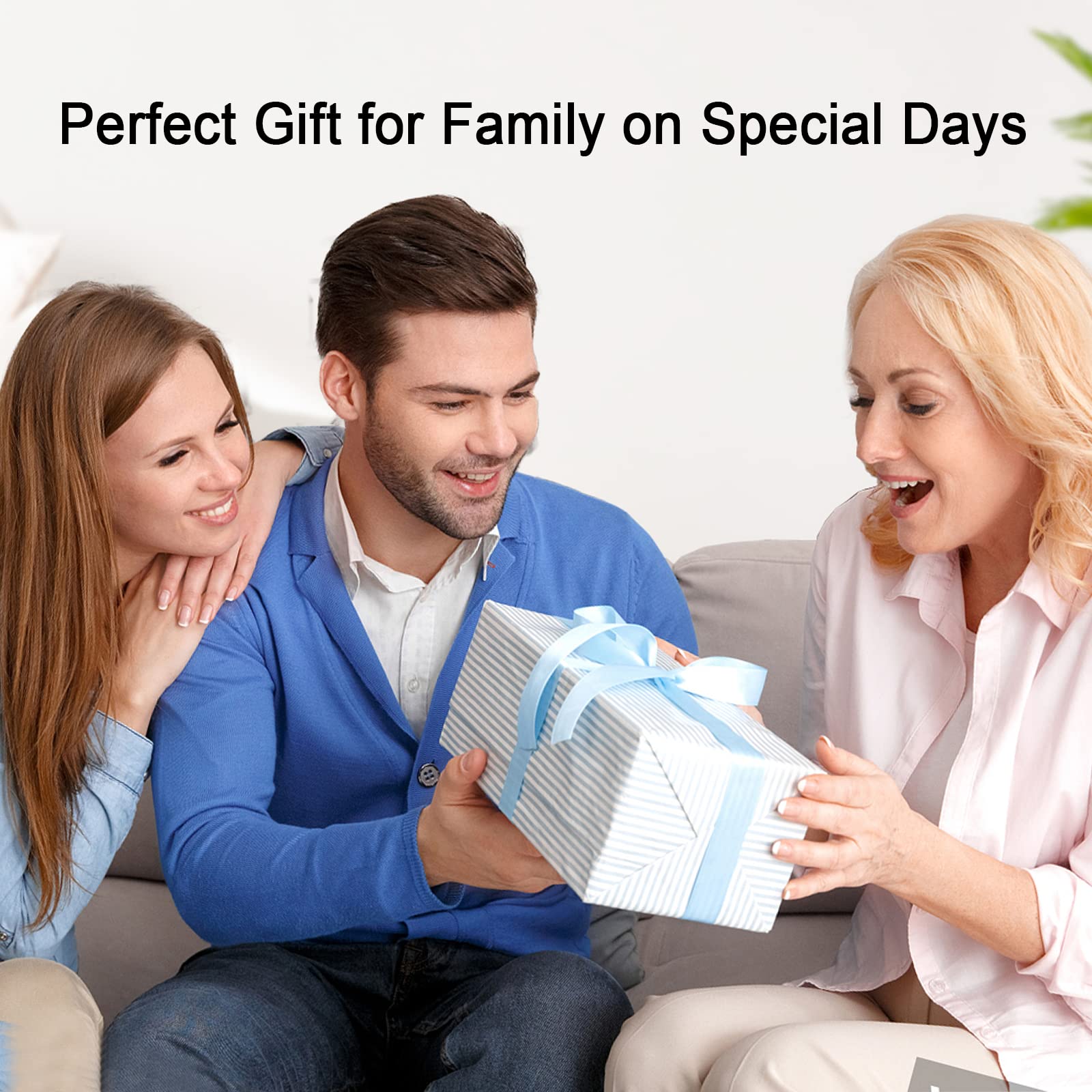 16 Inch WiFi Digital Picture Frame with Touch Screen - 32GB Storage Smart Digital Photo Frame for Home & Office - Perfect Gift for Women, Men, Mom, Dad - Display Family Photos, Artwork & Memories in HD