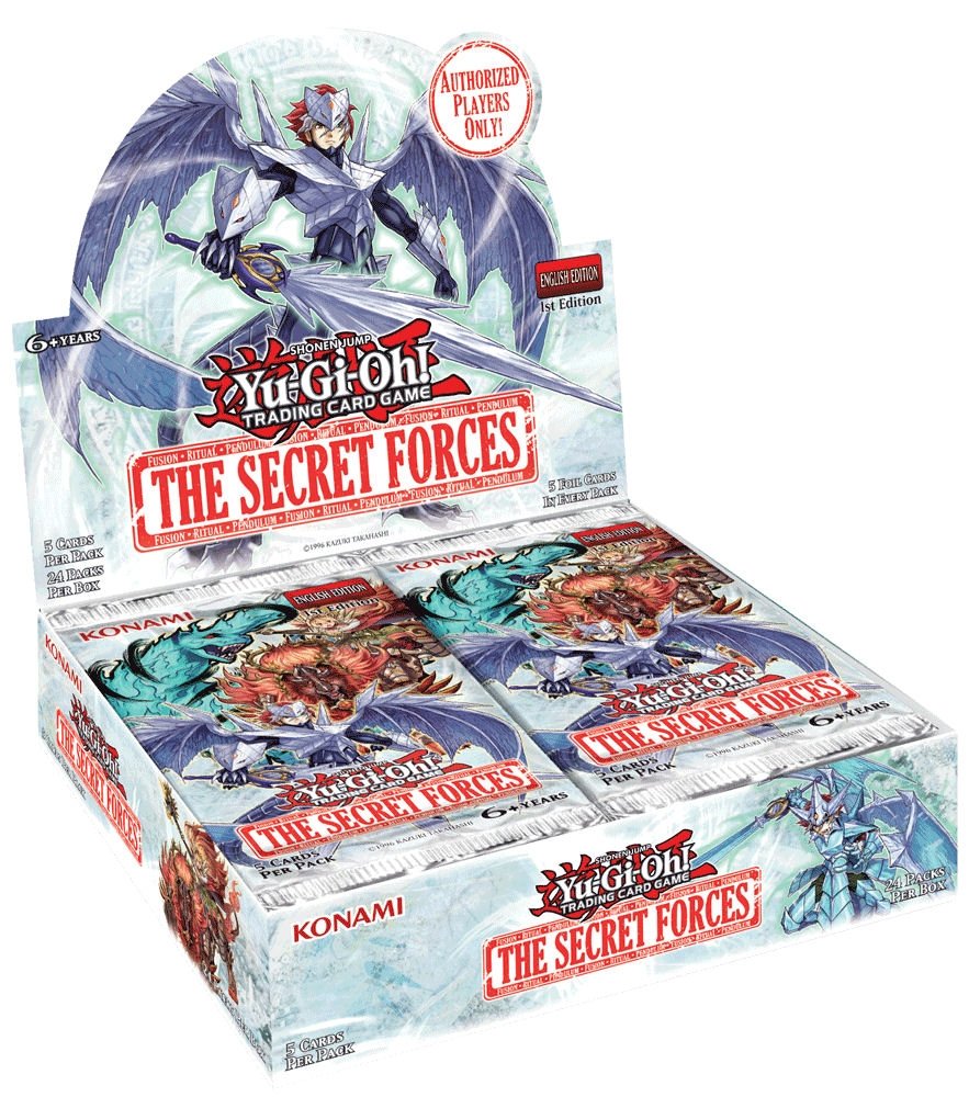 Secret Forces Booster Box - Trading Card Game Expansion Pack | Pre-Order Now for Collectors & Players | Perfect for Tournaments, Gifts & Card Battles