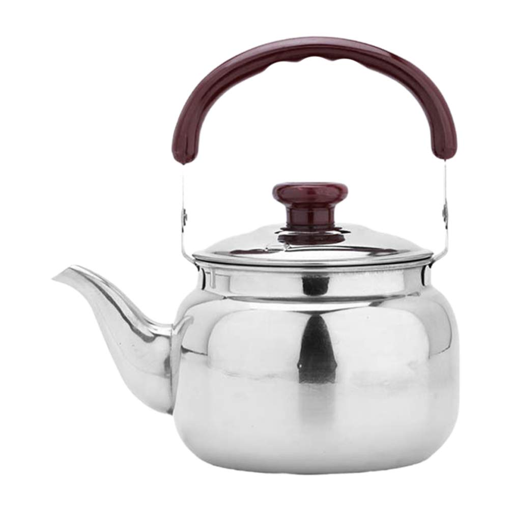 BESPORTBLE Stainless Steel Whistling Tea Kettle - 2.5QT Stovetop Teapot for Boiling Water - Perfect for Home, Kitchen, Camping, Hiking & Outdoor Adventures