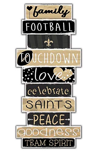 New Orleans Saints NFL Notebook - Perfect Gift for Football Fans | Game Day, Office & School Supplies for Saints Supporters