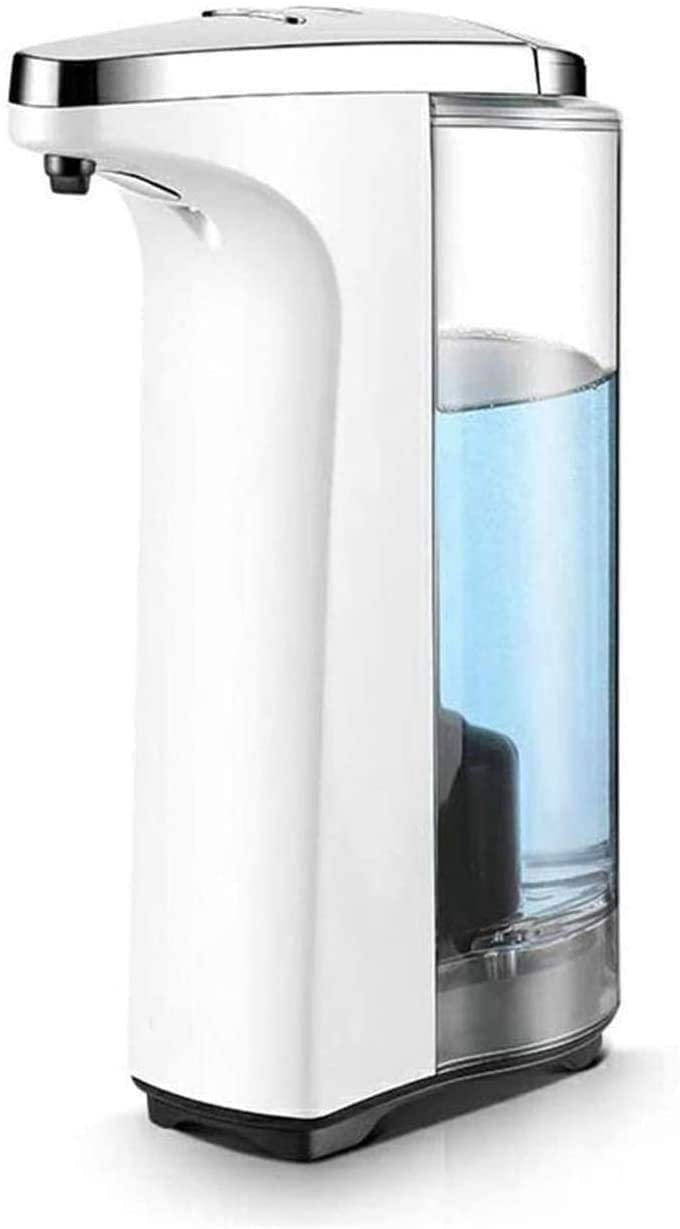 Touchless Automatic Foaming Soap Dispenser 400ml/13.5oz - Infrared Motion Sensor Hands-Free Soap Dispenser for Bathroom, Kitchen, Hospital & Hotel - Perfect for Germ-Free Hand Washing in High-Traffic Areas