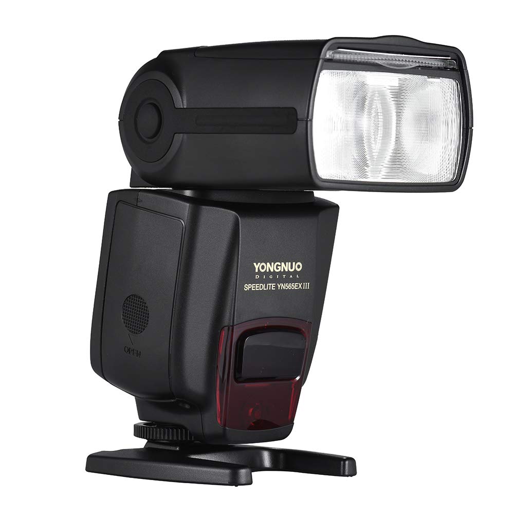 Lechnical YN565EX III/N Wireless TTL Flash Speedlite for DSLR Cameras - GN58 Power, High-Speed Recycling & USB Firmware Upgrade | Perfect for Wedding, Portrait & Studio Photography