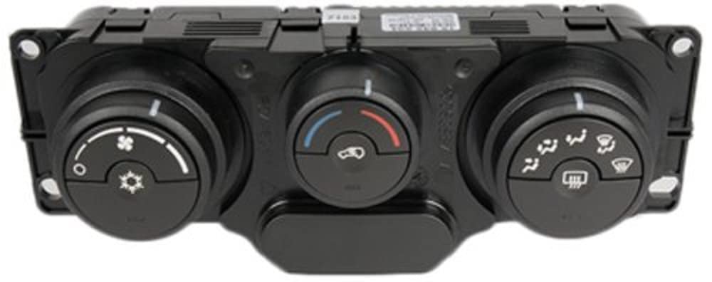 ACDelco 15-73224 GM Original Equipment HVAC Control Panel with Rear Defogger Switch - Compatible with Select GM Vehicles | Perfect for Climate Control System Repair & Replacement