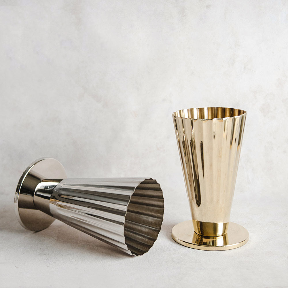 Handmade Fluted Sweetgrass Vase - Natural Woven Decorative Vase for Boho Home Decor, Wedding Centerpieces & Rustic Farmhouse Style