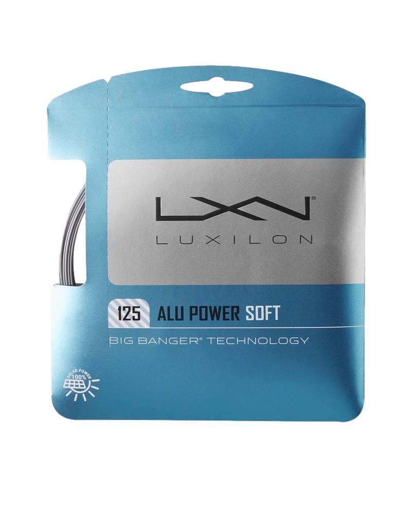 Luxilon Alu Power Soft 125 Tennis String - Premium Polyester String for Control & Comfort | Perfect for Competitive Players & Advanced Tennis Enthusiasts