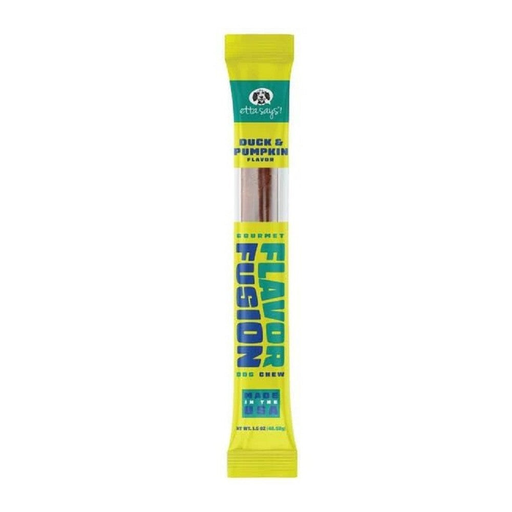 Flavor Fusion Duck & Pumpkin Dog Chews - Natural Grain-Free Treats for Small & Large Dogs - Perfect for Training, Dental Health & Long-Lasting Chewing Fun
