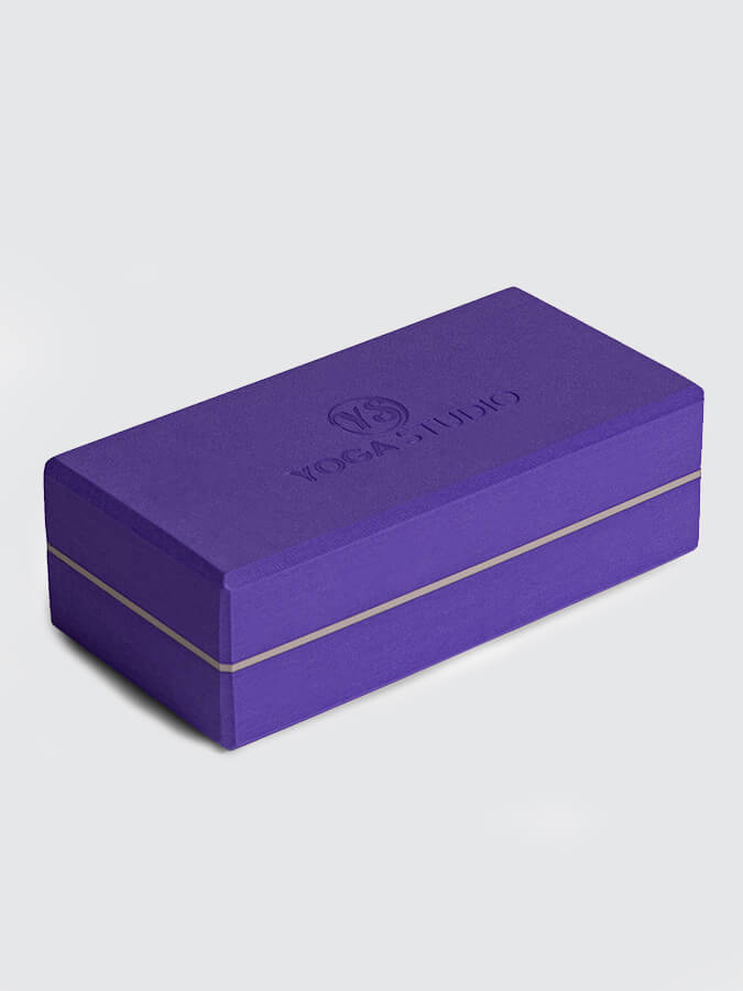 Premium EVA Yoga Block - Dual Color Non-Slip Yoga Brick for Home & Studio Workouts - Ideal for Yoga, Pilates, and Fitness Training