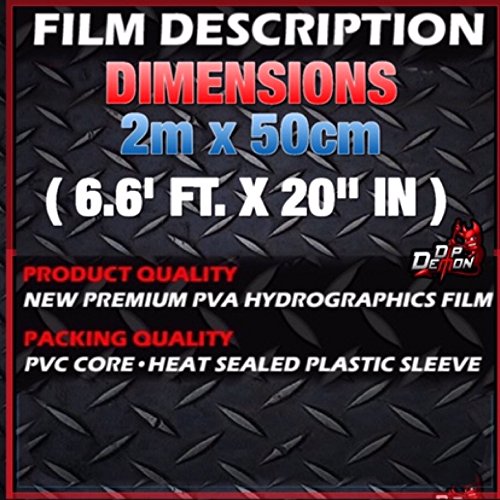 Premium Hydrographic Film - Skulls & Death Bass Design for Hydro Dipping - Water Transfer Film for Speakers, Motorcycle Parts & DIY Projects - Perfect for Customizing Car Accessories, Gaming Gear & More