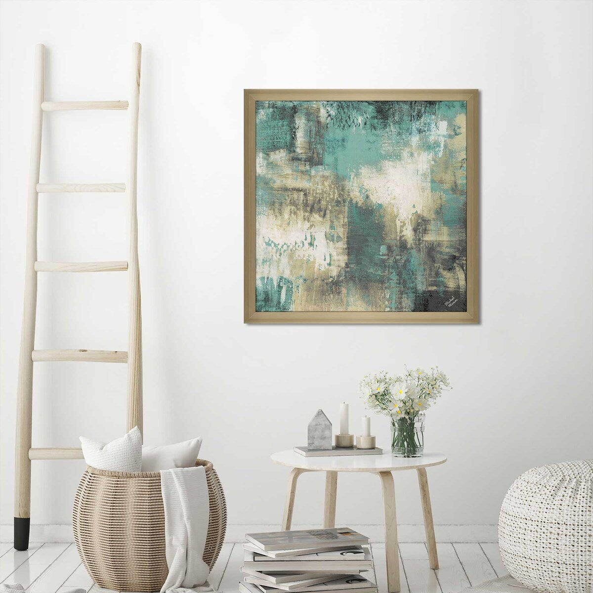Autumn Potential I Square Print on Acrylic - Modern Wall Art for Home & Office Decor