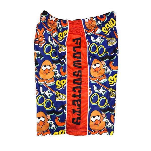Boys Lacrosse Spuds Attack Shorts - Lightweight & Breathable for Training & Games - Perfect for Youth Lacrosse Players