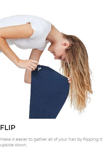 Dock & Bay Quick Dry Hair Towel Wrap - Super Absorbent Microfiber Turban for Women & Men - Perfect for Post Shower, Swimming, Gym & Travel