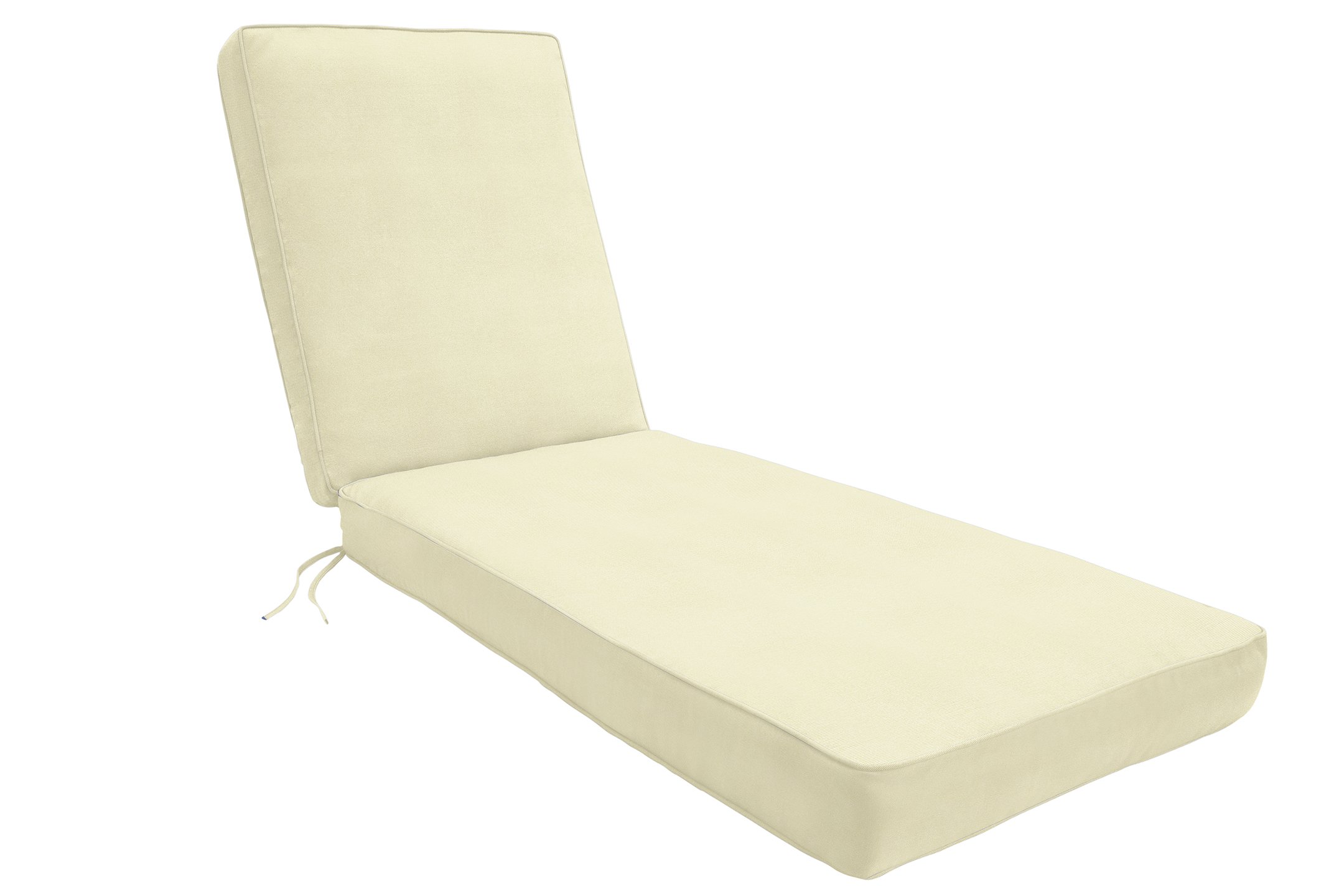 Eddie Bauer Comfortable Cushion Chair Pad with Double Piping - Durable Canvas Seat Cushion for Outdoor Patio, Camping, and Home Decor