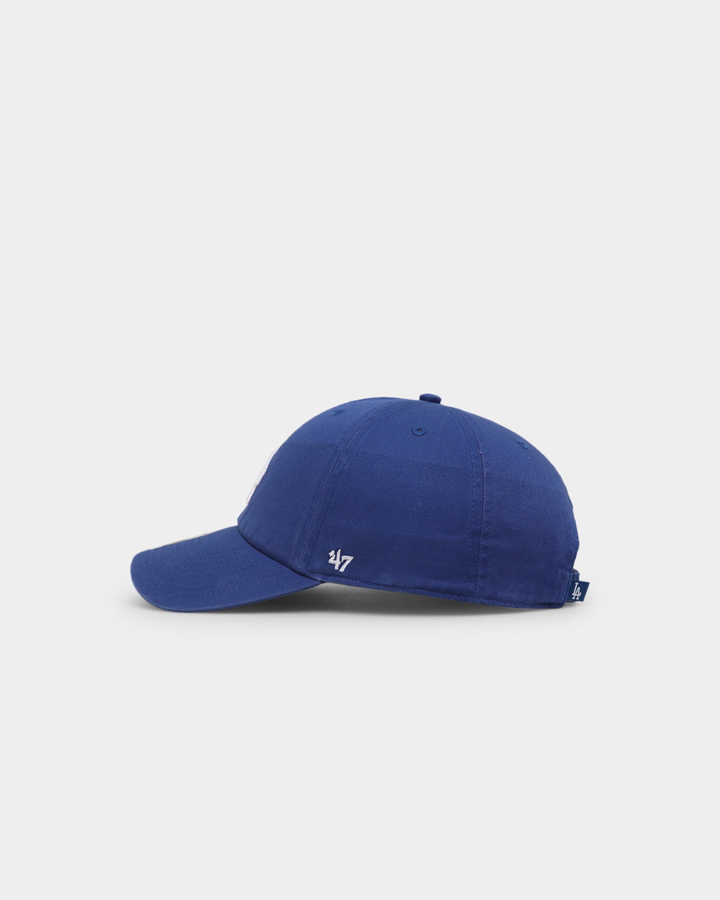 47 Brand Dodgers 47 Clean Up Strapback Royal Adjustable Baseball Cap - Official MLB Licensed Hat for Men & Women - Perfect for Baseball Games, Streetwear Fashion & Casual Outfits