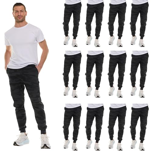 12 Pack Black Camo