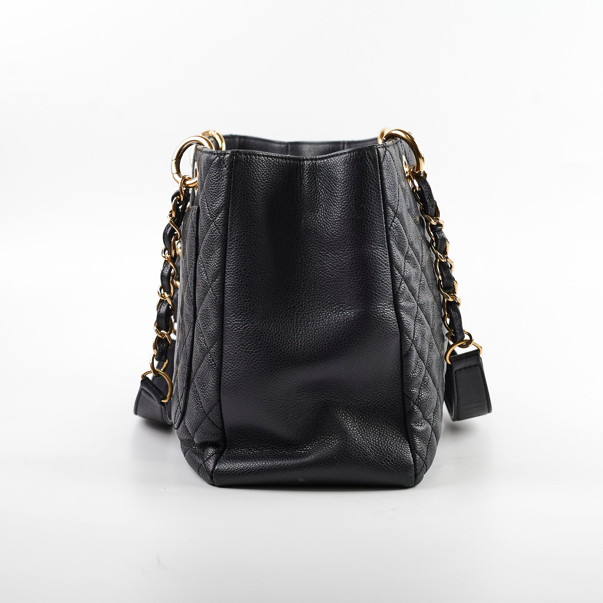 Chanel Caviar GST Grand Shopping Tote Bag in Black - Luxury Leather Handbag for Women, Perfect for Work, Travel & Everyday Use