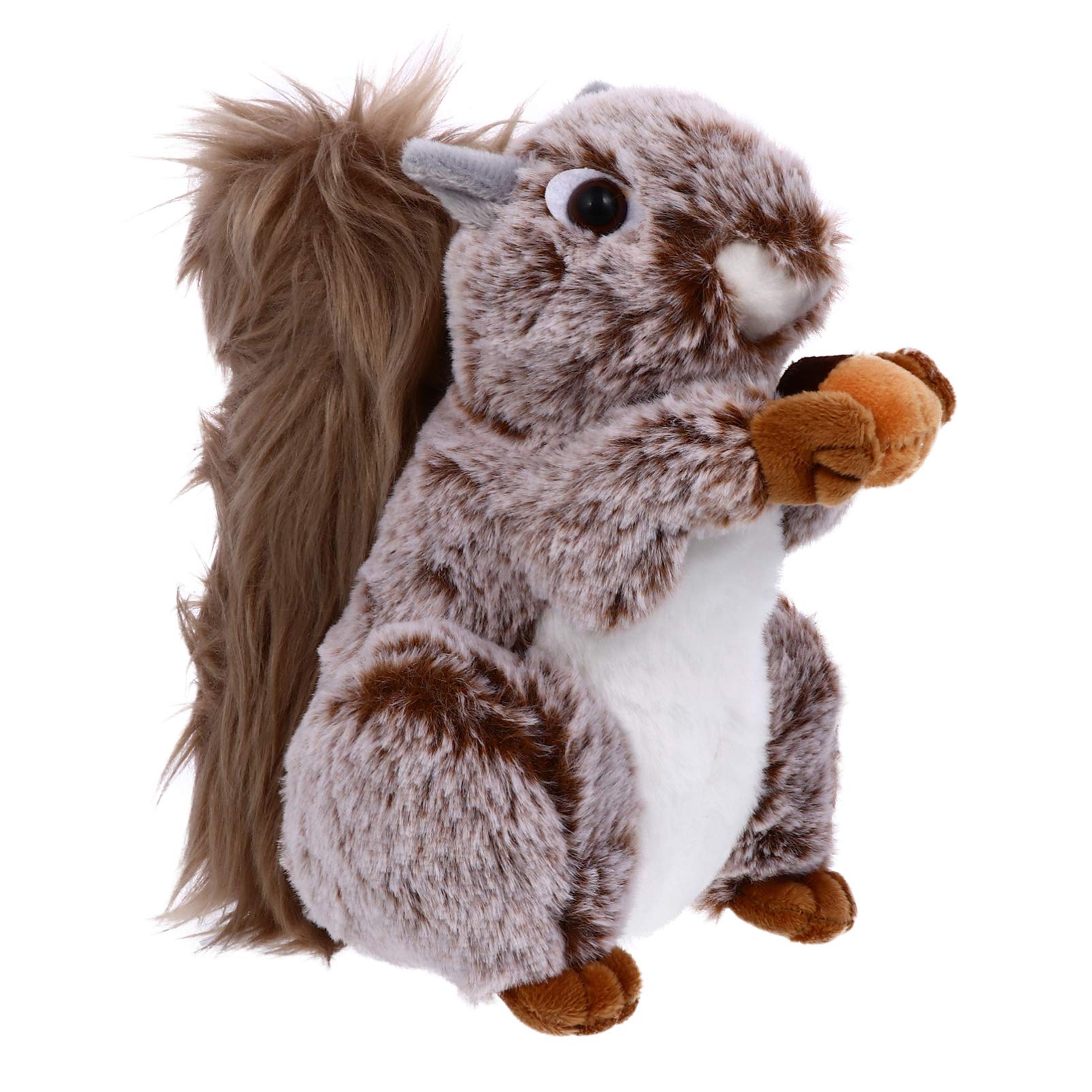 **Zerodeko 8 Inch Brown Cartoon Squirrel Plush Stuffed Animal Toy - Soft & Cuddly Kids Gift, Birthday Present, Home Decor, Nursery Room Accent**    *(Perfect for Playtime, Cuddling, Themed Parties & Cozy Home Decor)*