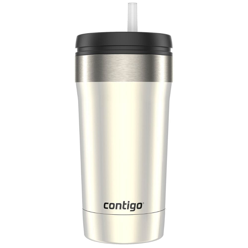Contigo Uptown 16oz Stainless Steel Tumbler with Dual Sip Lid - Insulated Travel Mug for Hot & Cold Drinks - Perfect for Office, Gym, Hiking and Commuting
