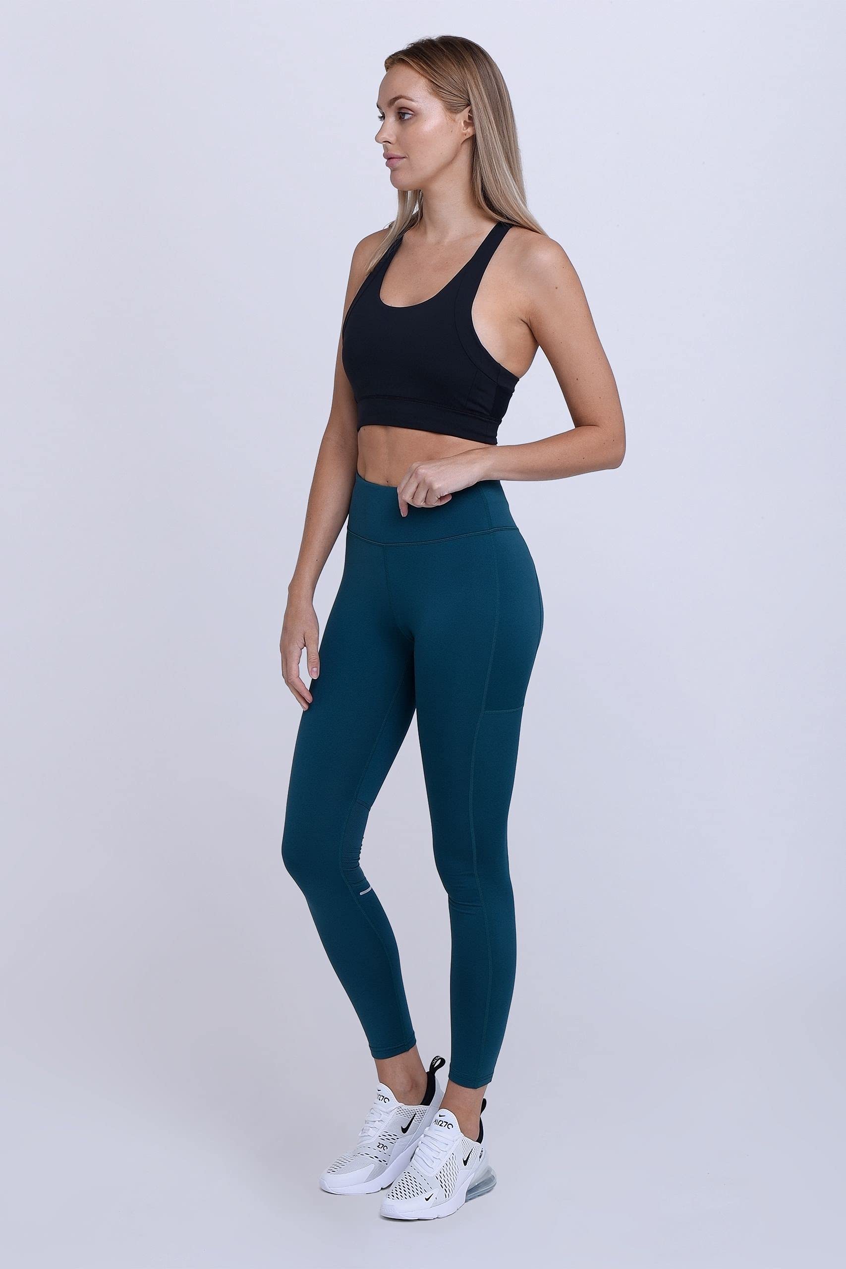 TCA Women's SuperThermal Performance Running Tights - High Waist Winter Workout Leggings for Yoga, Gym & Outdoor Activities | Moisture-Wicking & Insulated Cold Weather Activewear