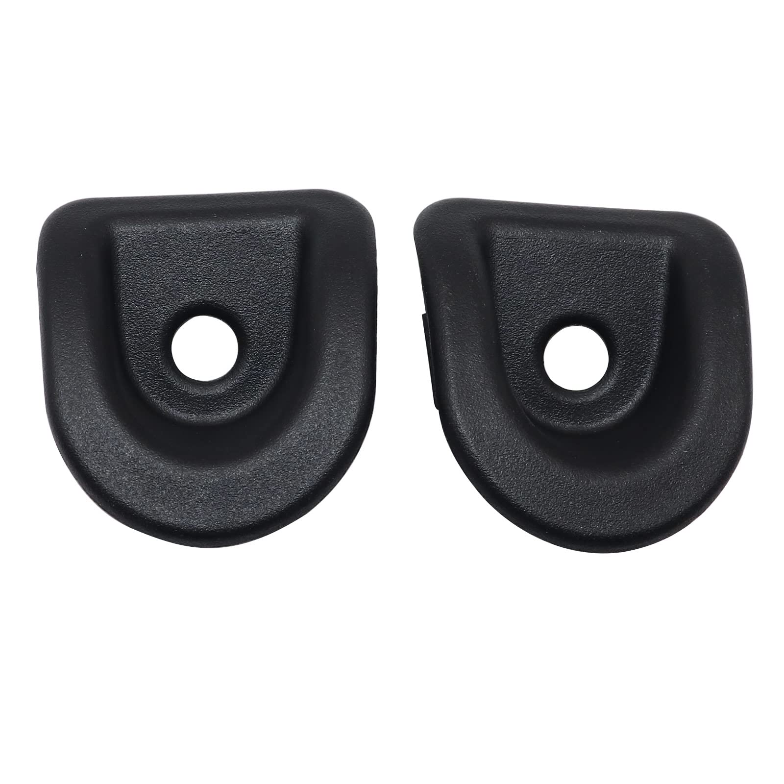 NLQR Right & Left Door Lock Grommets Pair - Black - Compatible with Ford Mustang 2006-2014 - Perfect for Door Lock Repair & Replacement
