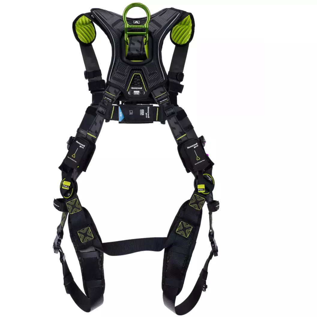 Honeywell MILLER® H700 Full Body Harness - ANSI/OSHA Compliant Safety Harness for Construction & Fall Protection - Ideal for Roofing, Climbing & Industrial Work