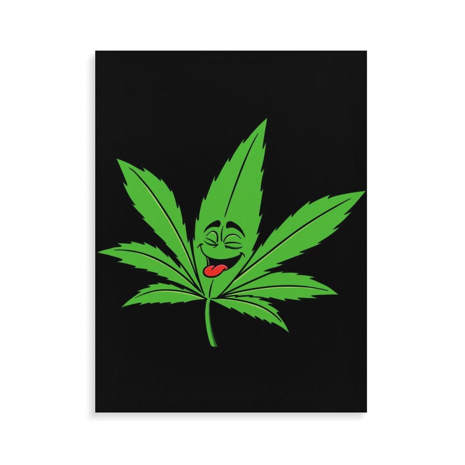 Custom Weed Paint by Numbers Kit for Adults - Digital Oil Painting with Frame - Creative Gift for Stoner, 420 Lovers & Home Decor