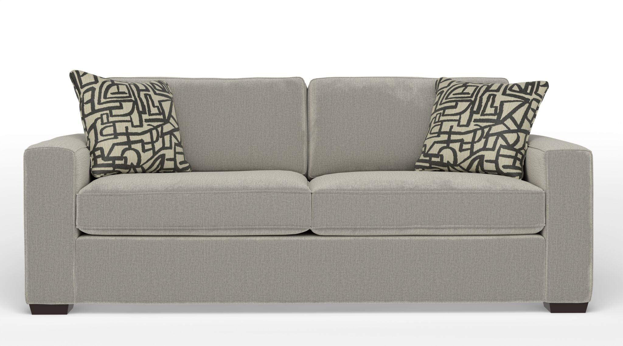 Celeste Sofa in Stucco Beige - Modern Comfortable Living Room Furniture for Home & Office | Perfect for Lounging, Entertaining & Relaxing