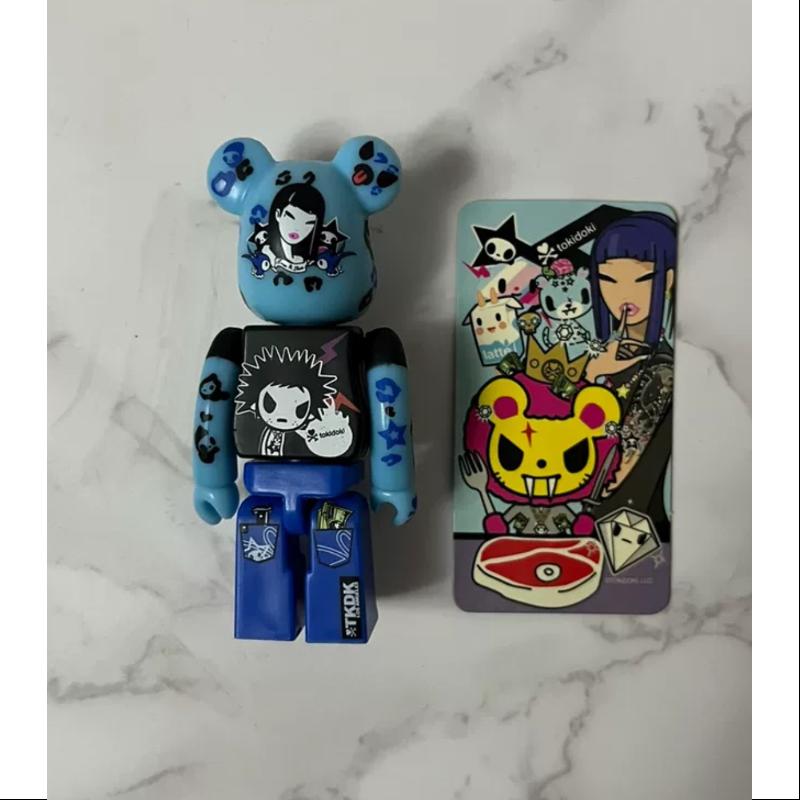 Bearbrick Series 18 ARTIST Tokidoki 100% Collectible Figure - Limited Edition Vinyl Art Toy for Display & Home Decor