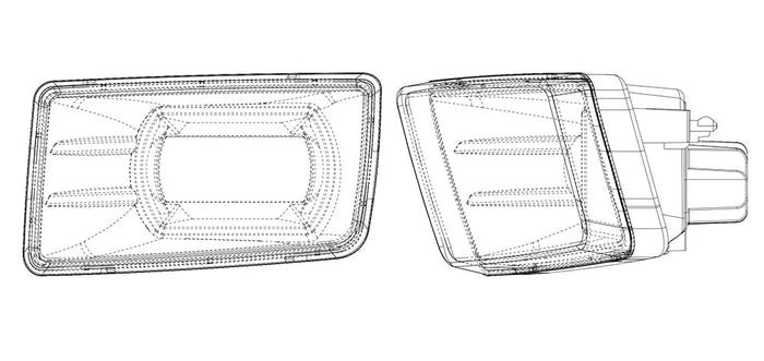 2007-2013 Chevrolet Silverado & 2007-2014 Tahoe/Avalanche/Suburban (4x4 Package) Dual Color LED Projector Fog Lights - White/Amber DRL Daytime Running Lights for Off-Road & Night Driving