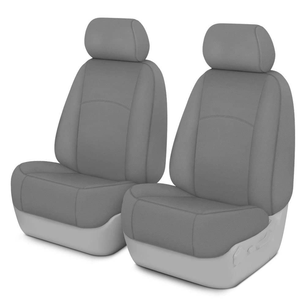 Covercraft Carhartt SeatSaver Custom Seat Covers for 2019-2020 Ford F-150 (Excludes Raptor) & 2019-2022 F-250/F-350/F-450/F-550 - 1st Row Bucket Seats, Durable Duck Weave Gravel Fabric - Perfect for Work Trucks, Off-Roading & Everyday Protection