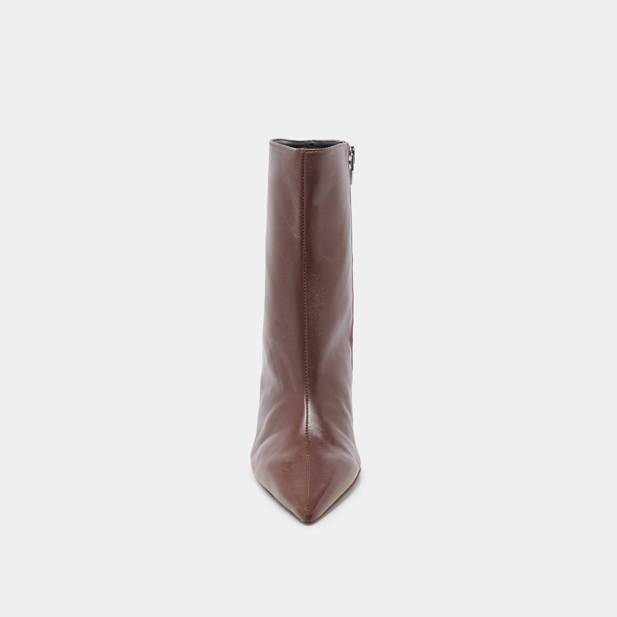 Premium Mahogany Leather CALICO Booties for Women - Stylish & Comfortable Ankle Boots for Fall, Winter & Casual Outfits
