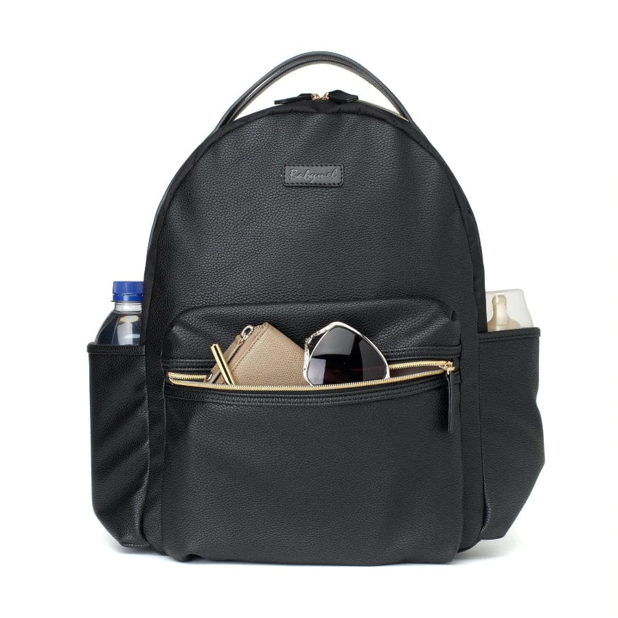 Babymel Lola Vegan Leather Backpack - Stylish & Cruelty-Free Diaper Bag for Women, Perfect for Travel, Work & Everyday Use