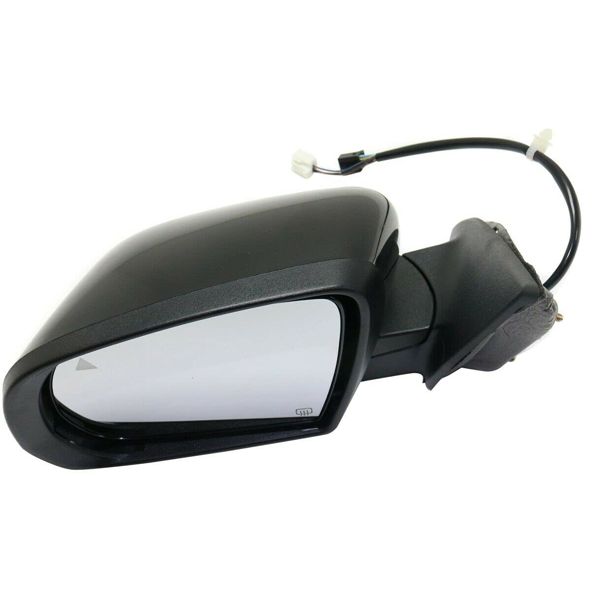 Left Hand Side Heated Mirror for Jeep Cherokee - Driver Side Replacement - Perfect for Winter Driving & Defrosting in Cold Weather