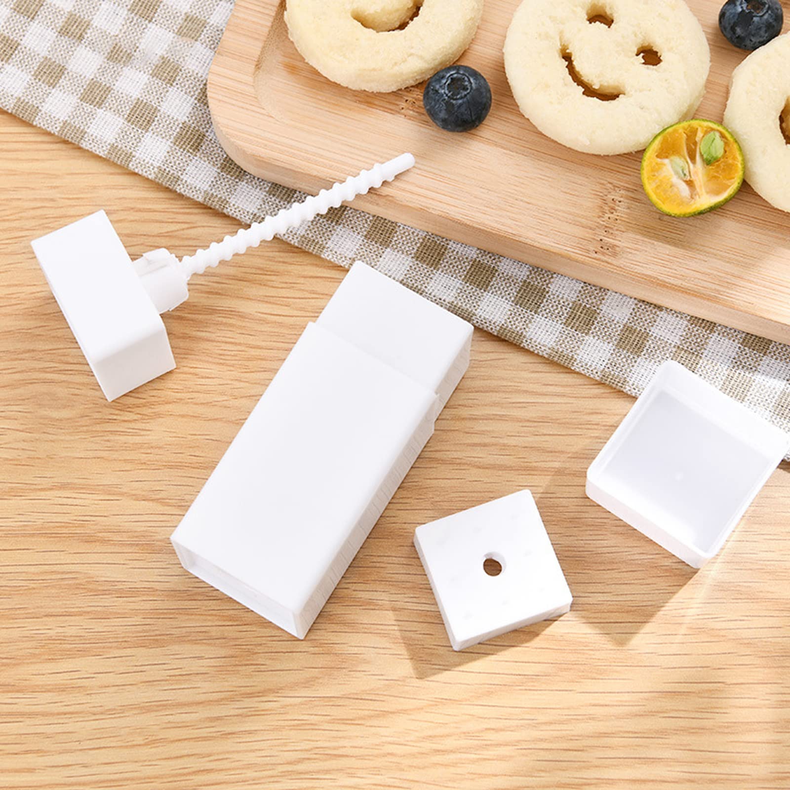 2Pcs Plastic Butter Stick Holders - Butter Dispenser & Keeper for Cooking, Baking, Toast & Waffles - Easy Spread Butter on Cookware, Baking Dishes & Breakfast Foods