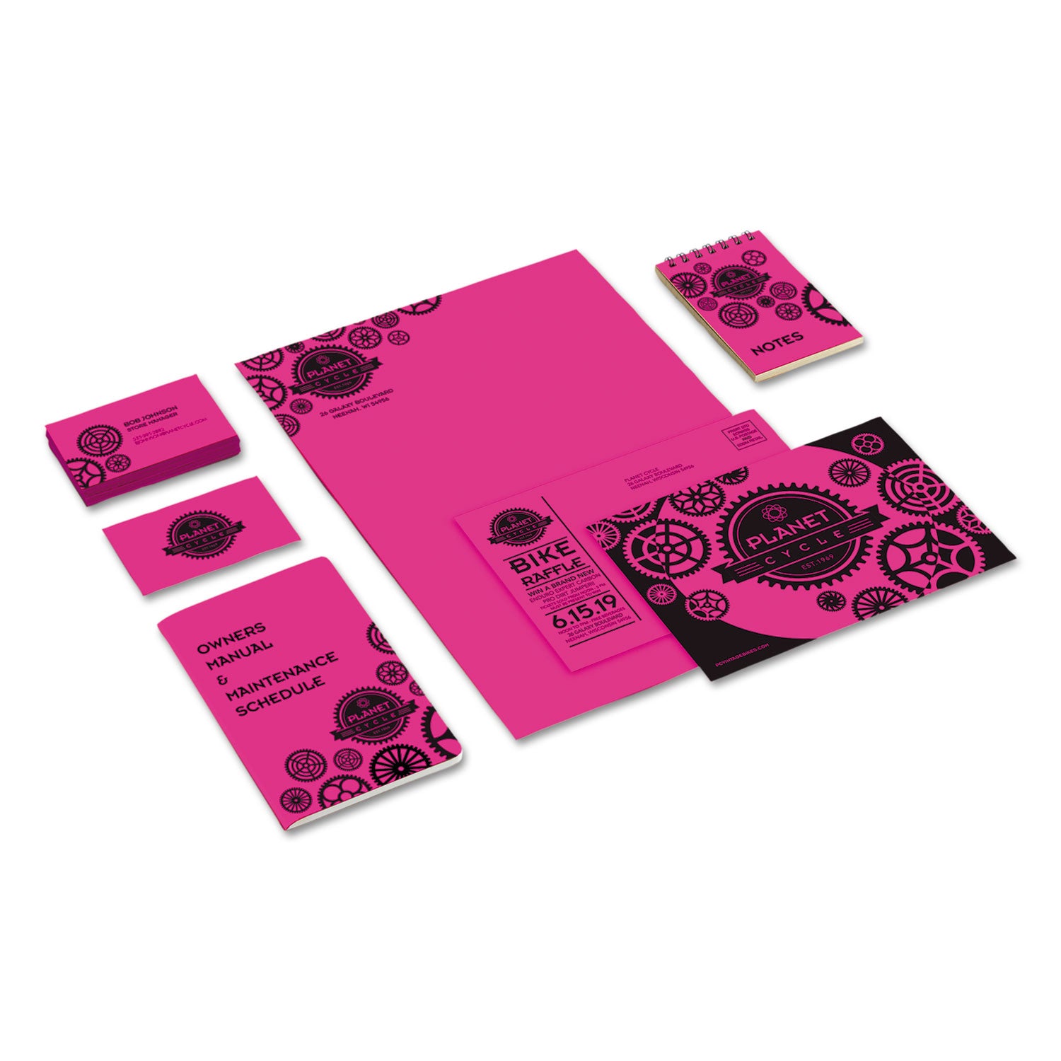 Astrobrights® Premium 65 lb Cover Weight Color Cardstock Paper - 8.5