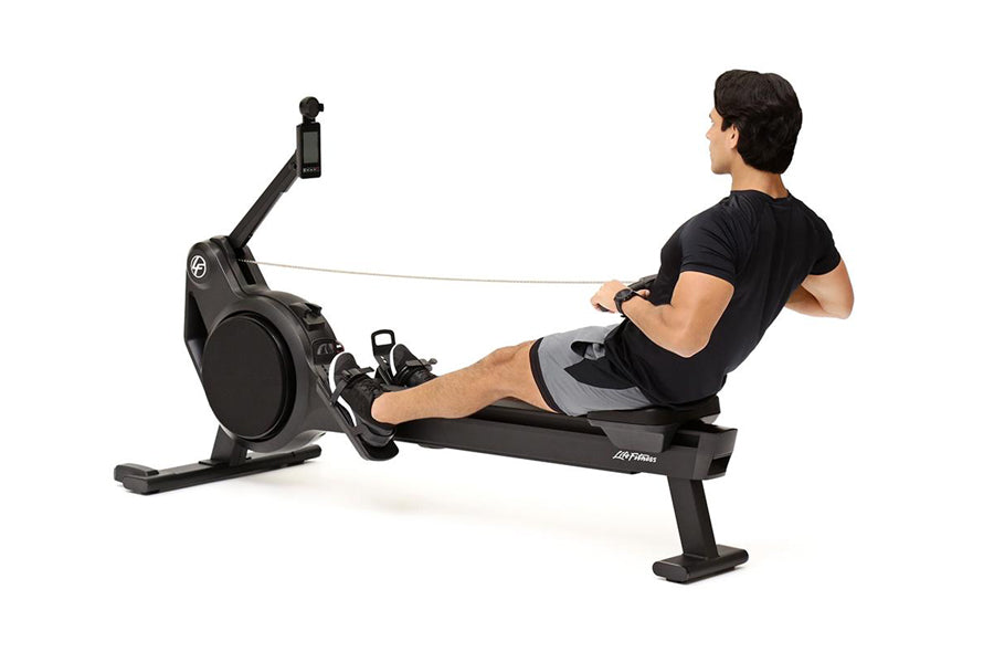 Life Fitness Heat Row Rowing Machine - Premium Home Gym Equipment for Full-Body Workout | Perfect for Cardio Training & Strength Building in Home or Office