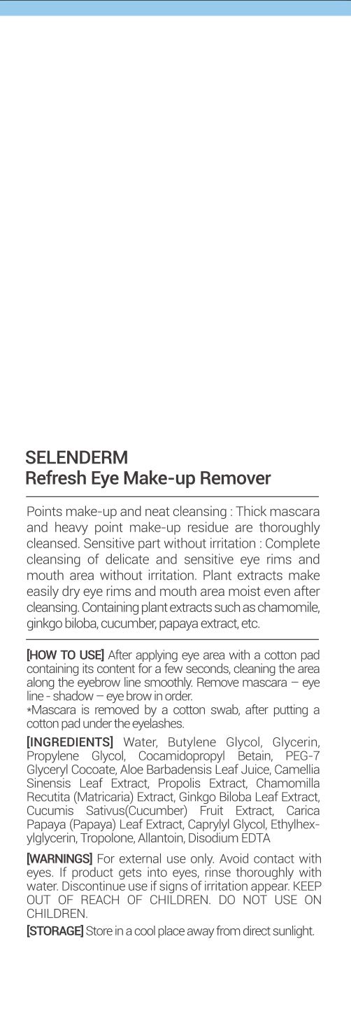 Refresh Gentle Eye Makeup Remover - 10.1 Fl Oz | Oil-Free, Hypoallergenic Formula for Sensitive Eyes | Perfect for Daily Use & Waterproof Makeup Removal