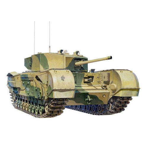1/35 Scale AFV 35153 Churchill Mk.III Tank Model Kit - WW2 British Military Vehicle for Collectors & Hobbyists | Perfect for Dioramas, Wargaming & Historical Displays